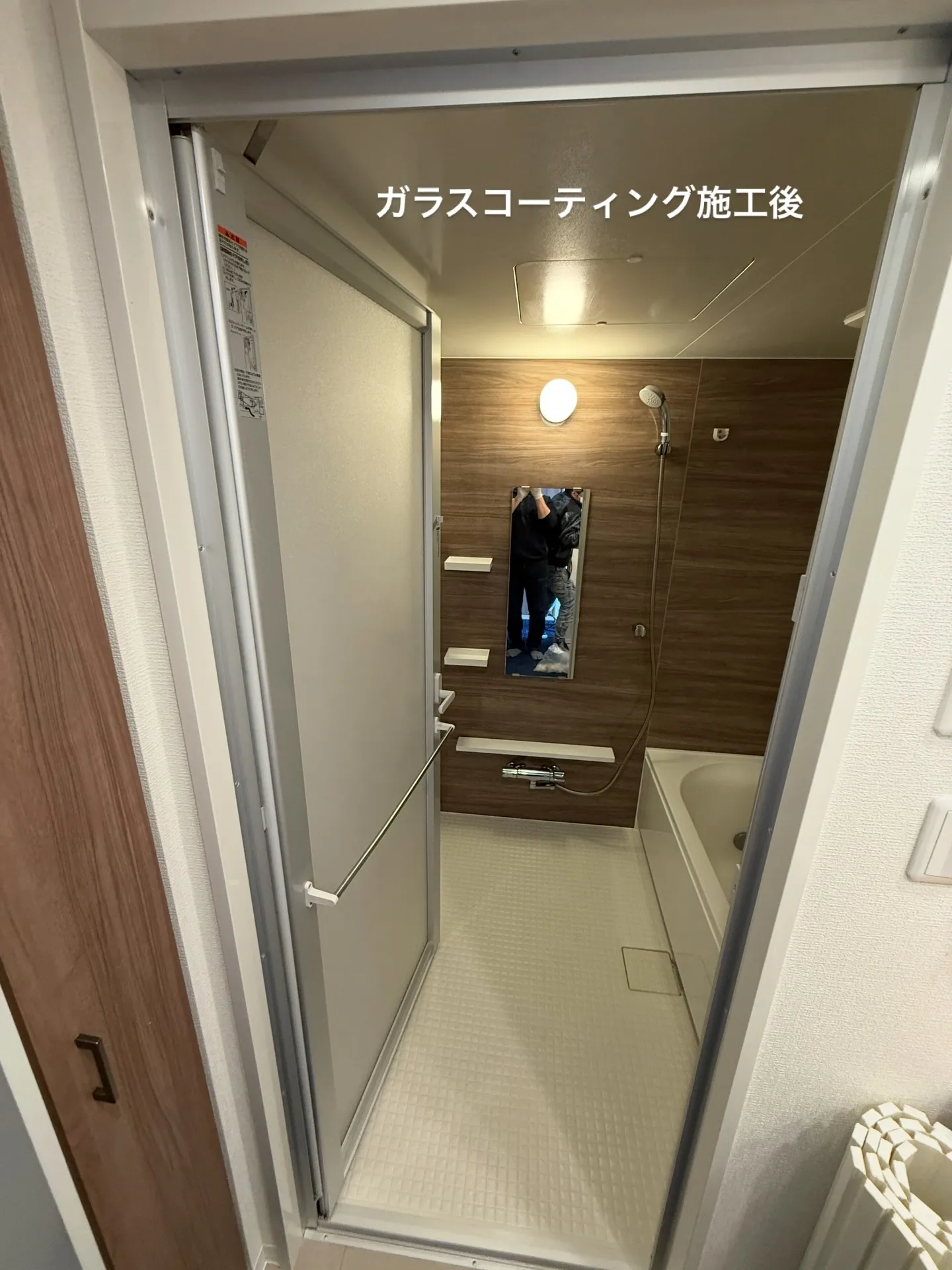水回りガラスコーティング施工